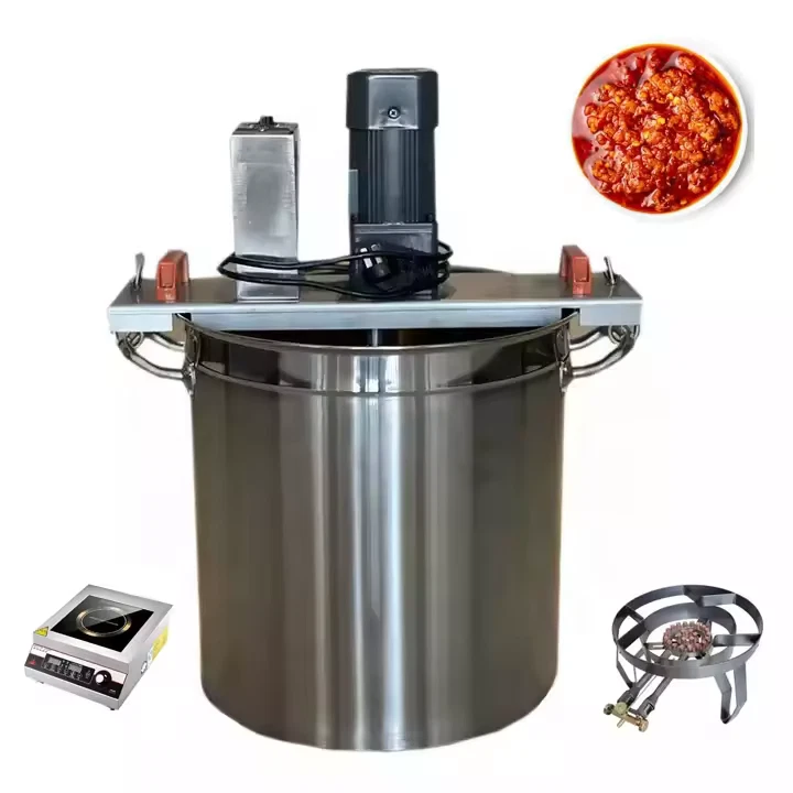 15-360L Automatic Chili Tomato Sauce Jam Hot Pot Seasoning Blender