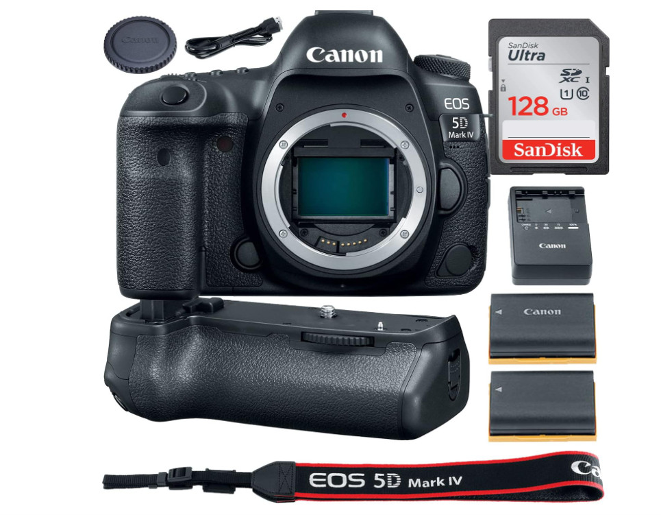 Canon EOS 5D Mark IV Digital SLR Camera Body 30.4 MP Full-Frame