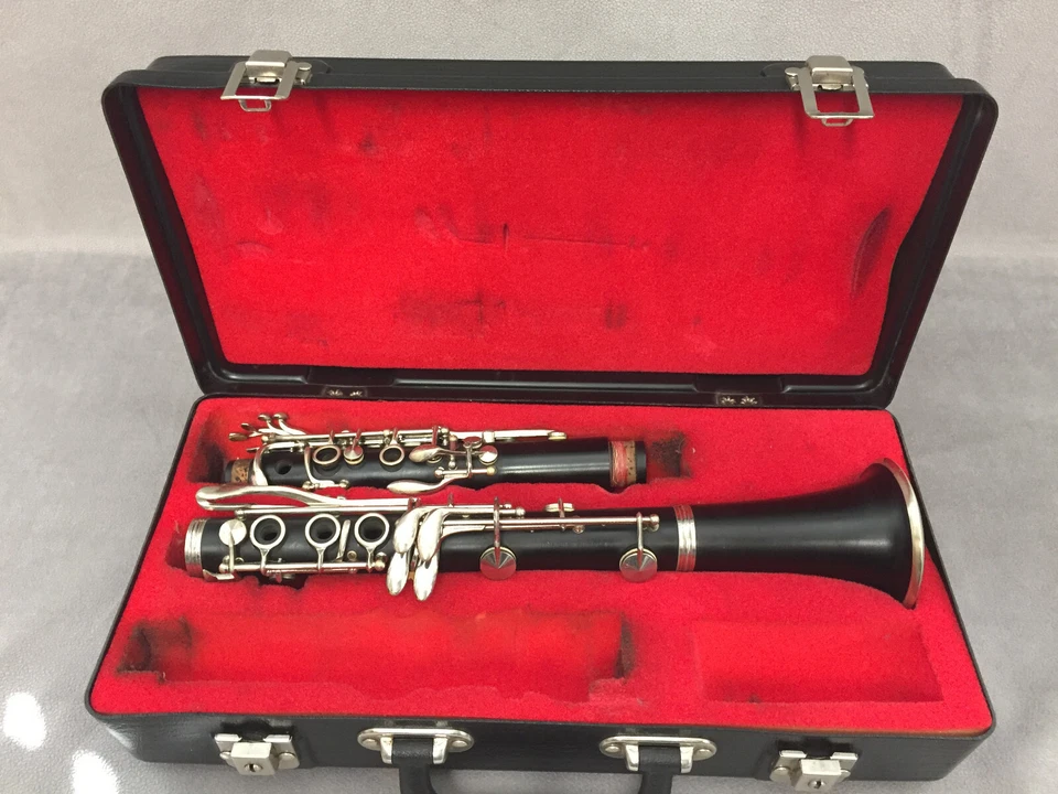INSTRUMENT DE MUSIQUE VENT & BOIS CLARINETTE ANCIENNE GAILLARD & LOISELET PARIS - Photo 2/4
