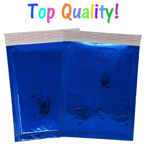 6x10 METALLIC BLASENMAILER, POLY Design gepolstert Versandumschlag Taschen, rosa, blaugrün - Bild 6 von 82
