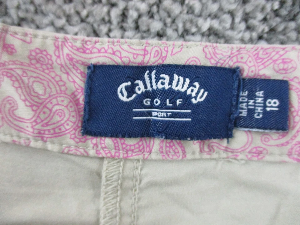 Callaway Golf Skort/Corredores 18 Beige Atletismo Mujer Ropa Activa Elastizada Beige Foto 4 de 4
