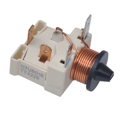 Refrigerator Freezer Coil Start Relay For Danfoss SECOP Fridge Repair -117U6016