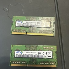 Samsung DDR3 RAM Memory Sticks 4GB RAM , 2 Sticks Totaling 8GB