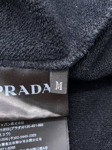 PRADA/hoodie/M/cotton/BLK/UJL035 thumbnail 4