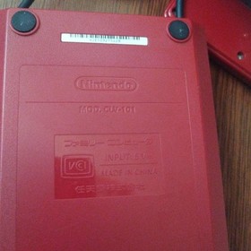 Nintendo Classic Mini Family Computer console CLV-101 Red White USED Japan F/S