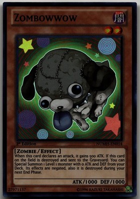 Zombowwow Super Rare Number Hunters NUMH-EN014 LP