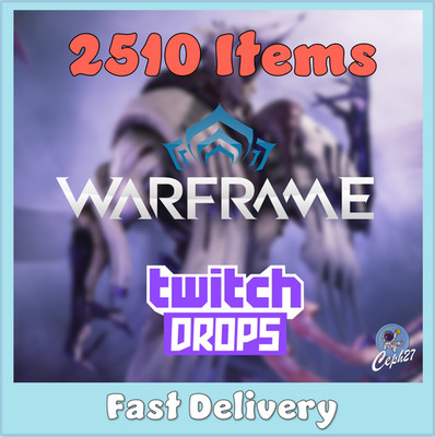 Warframe Twitch Drops - Styanax + Saryn + 10 Shard + 38 Forma + ... - 2510 Items