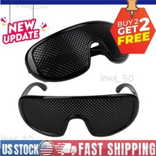 Small Hole Glasses Eye Correction Exercise Eyesight Care Improvement Unisex US