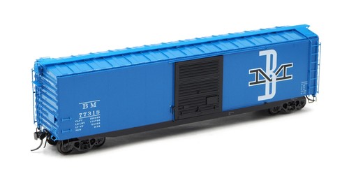Kadee Cars HO Boston & Maine 50' PS-1 individual 9' puerta caja coche BM #77318 | Zustand: Used