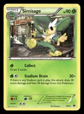 Pokemon TCG Simisage Grass Rare Next Destinies 7/99 HP