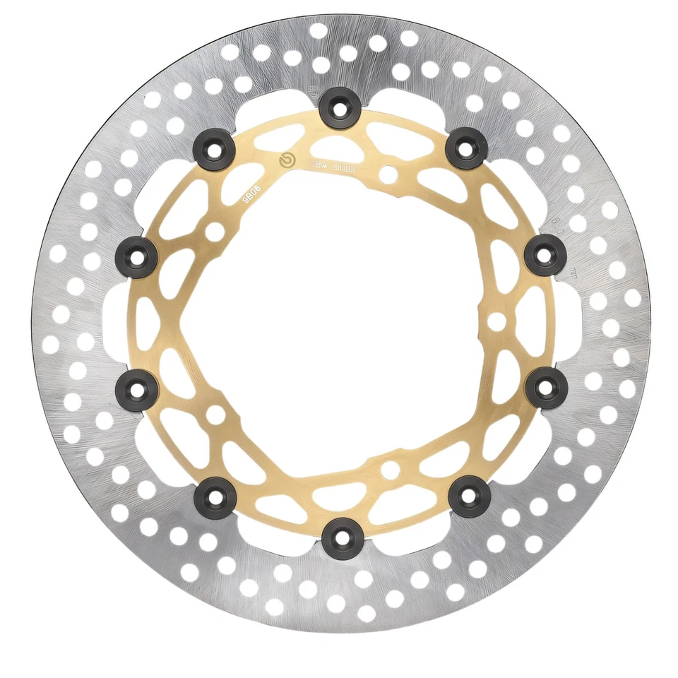 Disque frein Brembo Supersport 208973722, flottant 320x5,5mm 2 pièces Kawasaki - Photo 1/1