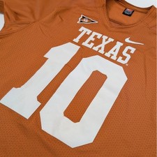 Vintage 2002 Nike Vince Young Texas Longhorns Jersey Mens XL 48 NCAA Football