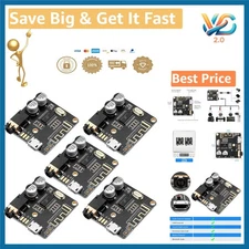 5pcs Bluetooth Audio Receiver Board Stereo Amplifier for Car Speakers