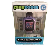 PlayZoom 4 Kids Smartwatch Purple Video Camera Selfies STEM Learning No Earbuds