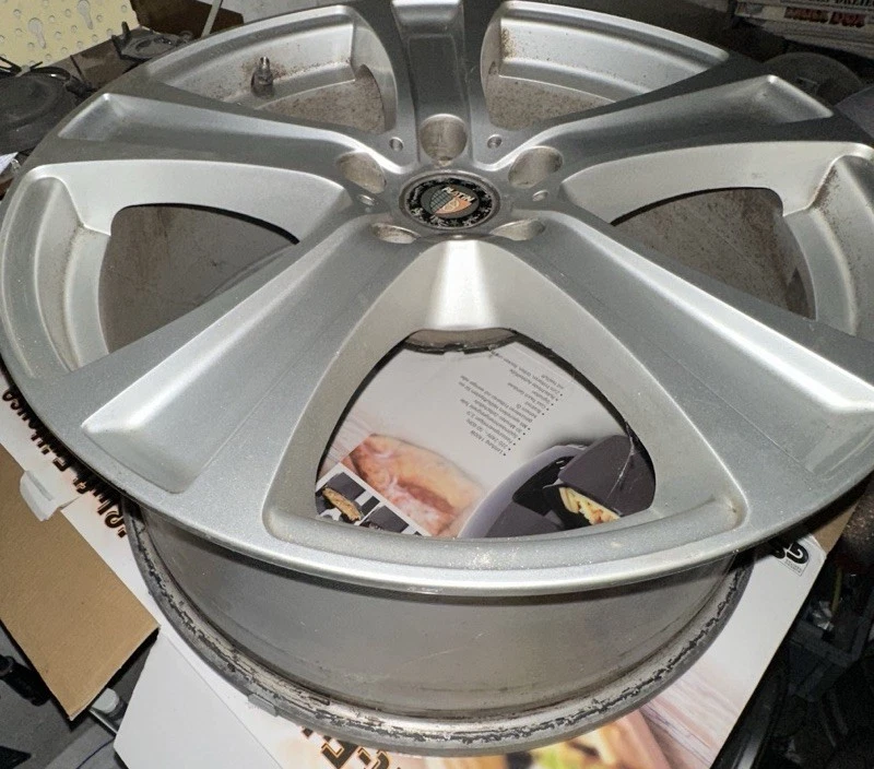 Alloy Wheel Discreet Tu Silver 8x18 5x108 VW T4, Volvo, Ford, Audi, Peugeot Top Aluminium - Image 4 of 4