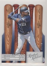 2019 Panini Leather & Lumber Bats Die-Cut Holo Silver 3/10 Nelson Cruz #100 0q1p