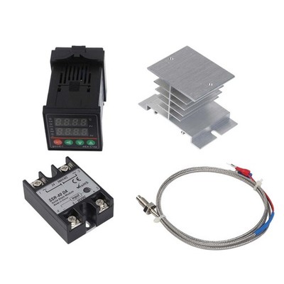 REX C100 PID Controller Setup inkl. Halbleiterrelais und Zubehör