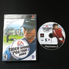 Tiger Woods PGA Tour 2003 SONY PlayStation 2 PS2 (No Manual)