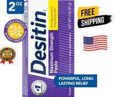Desitin Maximum Strength Baby Diaper Rash Cream, Travel Size, 2 oz