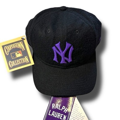 NY Yankees New Era x Ralph Lauren Purple Retro Crown 59FIFTY Hat