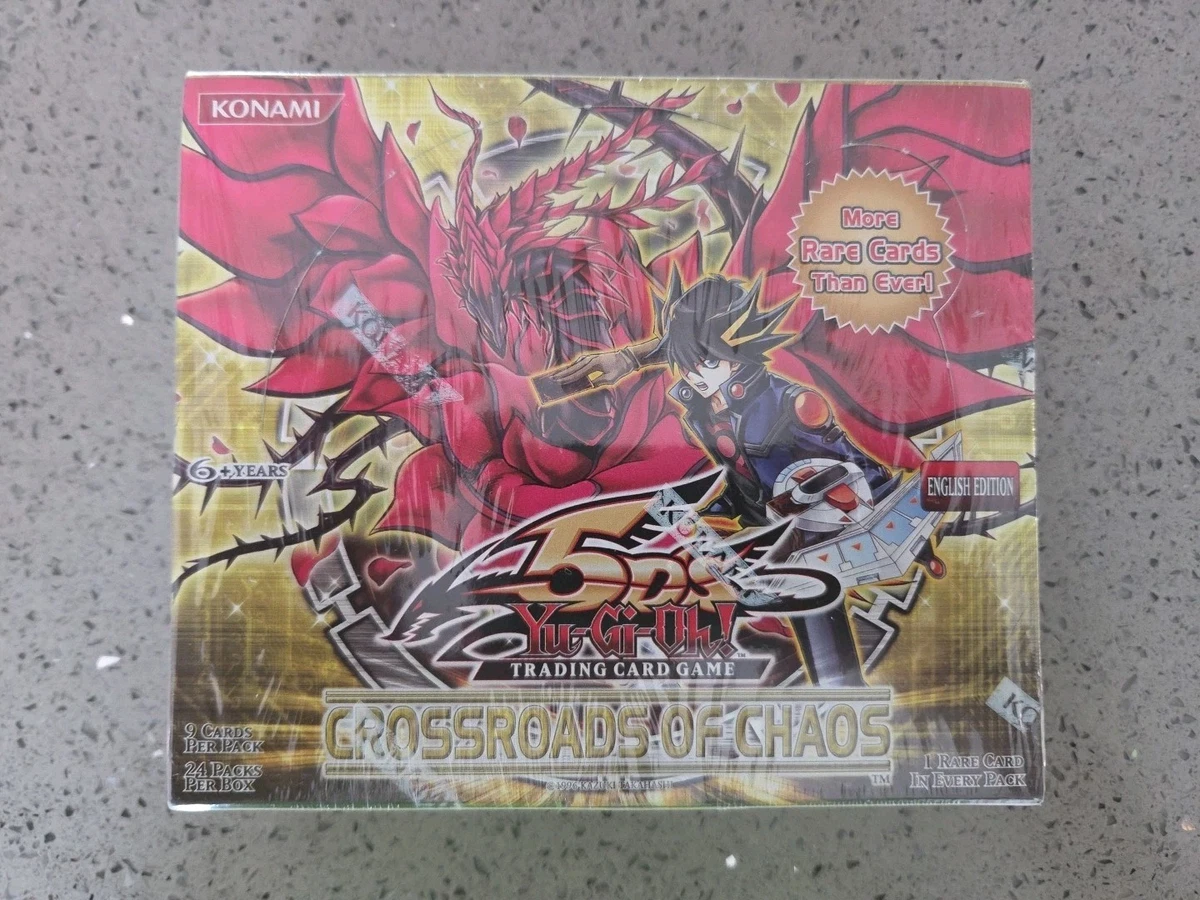 英語版　遊戯王カード　CROSS ROADS OF CHAOS まとめ売り Konami Yu-Gi-Oh! TCG Crossroads of Chaos Sealed Collectible Card