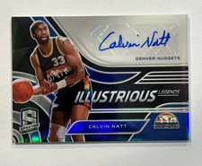 2020-21 Panini Spectra Illustrious Legends Signatures Calvin Natt /99