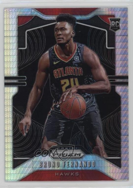 2019-20 Panini Prizm Rookie Hyper Prizm Bruno Fernando #277 Rookie RC 0c6