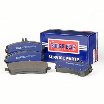 Borg & Beck BBP2457 Brake Pad Set For Disc Rear For Braking Fits Mercedes-Benz