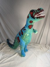 26" Melissa and Doug Large Green Dino Dinosaur Trex Tyrannosaurus T Rex Plush