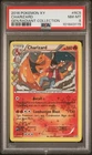 CHARIZARD POKEMON RC5/RC32 2016 GEN RADIANT HOLO ENGLISCH PSA 8