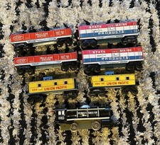 Lot of 7 Mixed Locomotives Trains Vintage