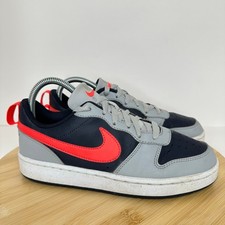 Nike Court Borough Low 2 Sneaker Lace Up Shoes DV5456 Size Youth 5.5