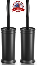 Pack de 2 escobillas y soporte para inodoro, escobilla con mango extralargo NEW