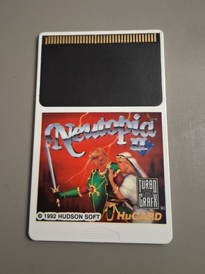 Neutopia II 2 (TurboGrafx Turbo Grafx 16) *HuCard Only* W/ Sleeve RARE TESTED