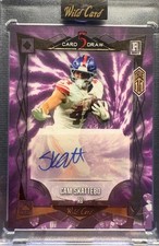 2025 Wild Card Cam Skattebo True 1/1 Auto RC SSP (5 Card Draw)