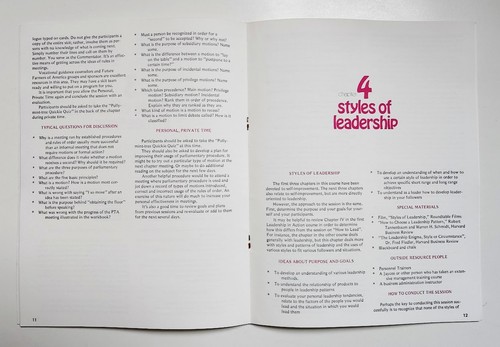 US Jaycees - Leadership in Action Chairman’s Handbook - Course 2 - Nixon Cover - Picture 5 of 5