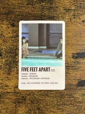Five Feet Apart - Movie Film Cover Vinyl Decal Sticker Window Wall Notebook