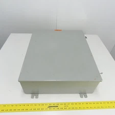 Wiegmann B242007CH 24" x 20" x 7" Electrical Enclosure Type 12 W/ Hinged Dor