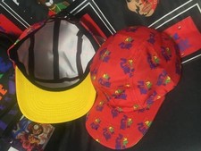 Adjustable Boys Girls Children Youth Colorblock 5 Panel Hats Cap Ages 4-10