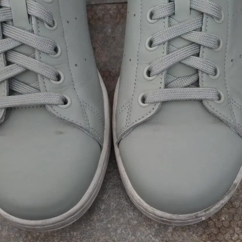 Adidas Stan Smith Silver Sneakers, Size 270 thumbnail 9