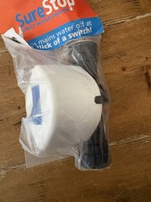 Sure Stop Stop Cock with On Off Switch Valve for 22mm Pipe Diameter Pipes New
