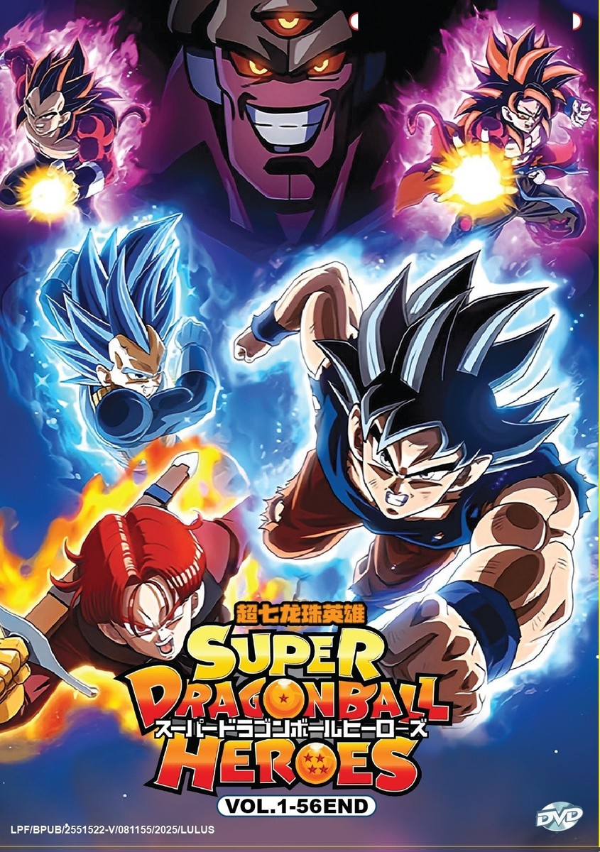 DVD Anime Super Dragon Ball Heroes TV Series Vol.1-56End English