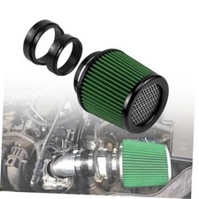76mm 89mm 102mm Air Filter 3 3.5 4 Cold Air Intake Universal Clamp-on Green 76mm 89mm 102mm Air Filter 3 3.5 4 Cold Air Intake Universal Clamp-on Green