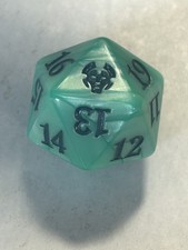 MTG TCG Spindown Life Counter Theros Beyond Death Green Oversized D20