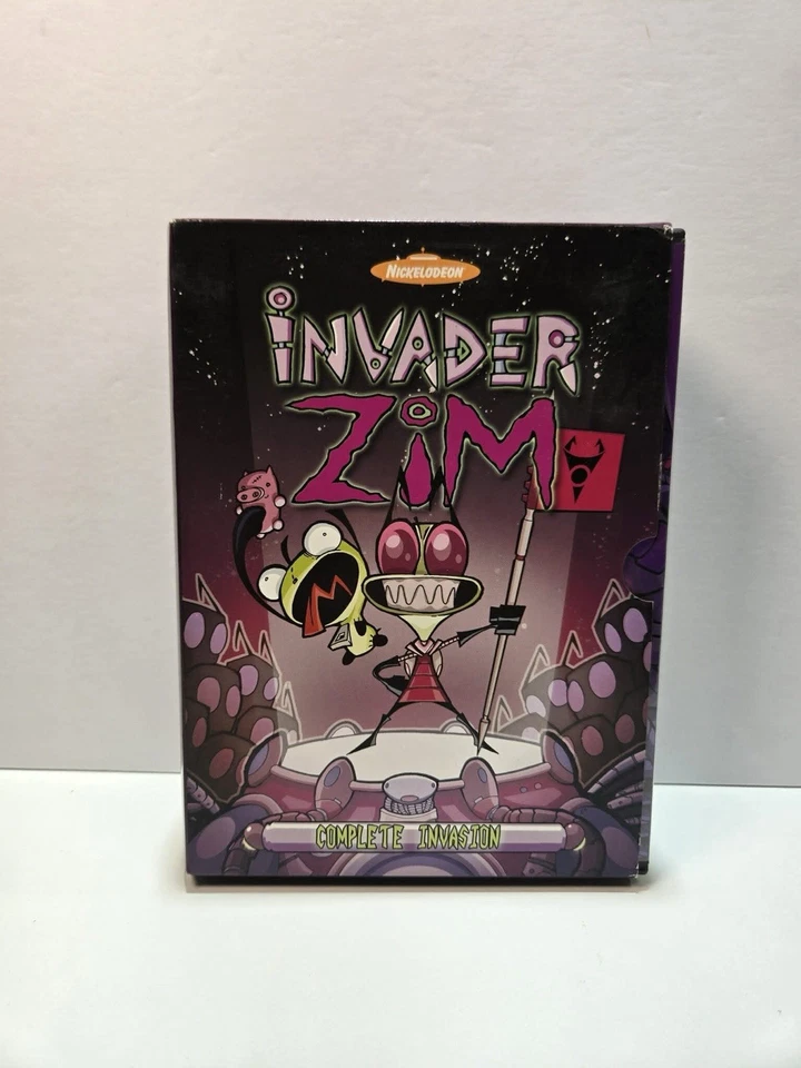 INVADER ZIM: Complete Invasion Volume 1-3 DVD 3 Disc Box Set - Image 2 of 4