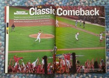 ANGELS WORLD SERIES Sports Illustrated Nov 4 2002