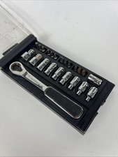 Gear Ratchet Vortex Socket System Set Drive SAE Tools Screw Star Driver