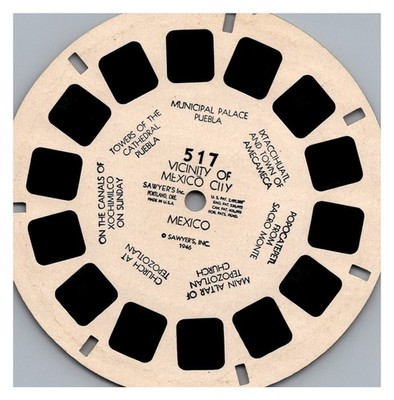 1946 View-Master Reel 517 Vicinity of Mexico City