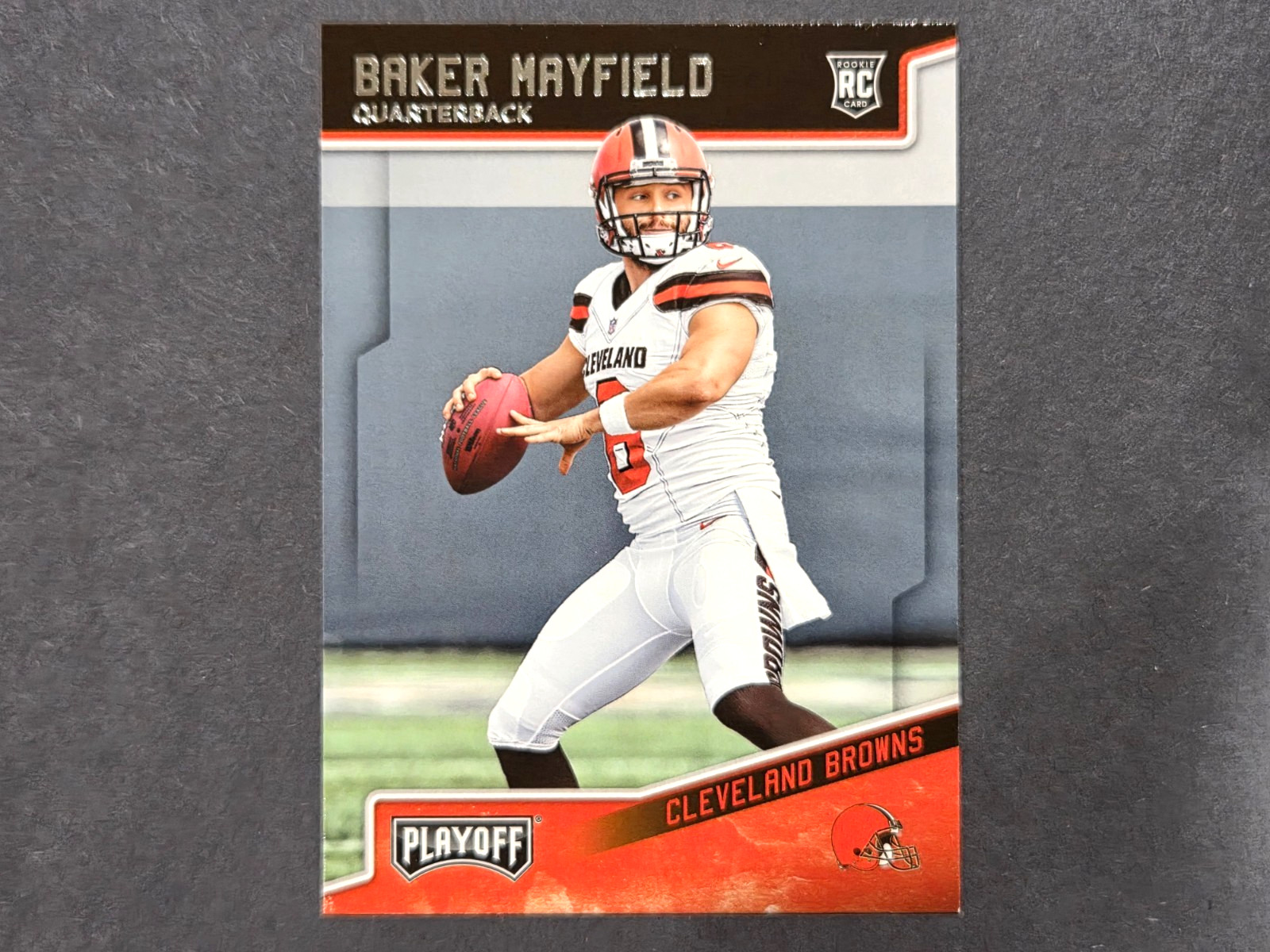 2018 Baker Mayfield Panini Playoff Rookie RC #202 (Rookie Card)