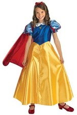 Disney Princess Snow White Fairytale Dress Kid Costume Girl Size Medium 7-8 